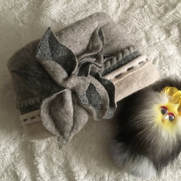 Russian Artisan Handmade Felted Wool Papakha Hat - Picture 15 of 15